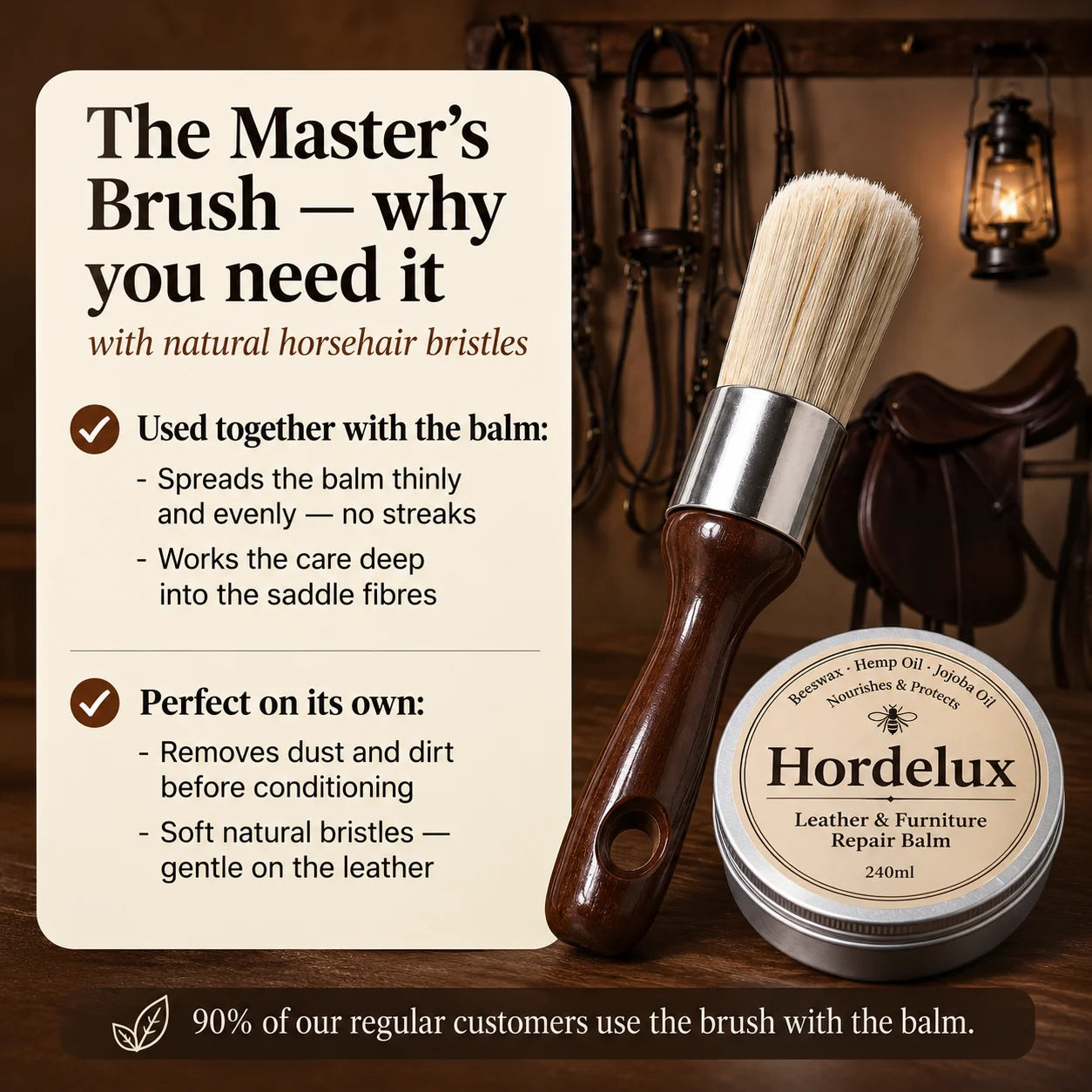 Hordelux - The Old Saddler's Balm for Leather