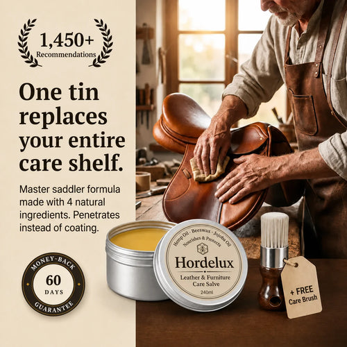 Hordelux - The Old Saddler's Balm for Leather