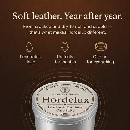 Hordelux - The Old Saddler's Balm for Leather
