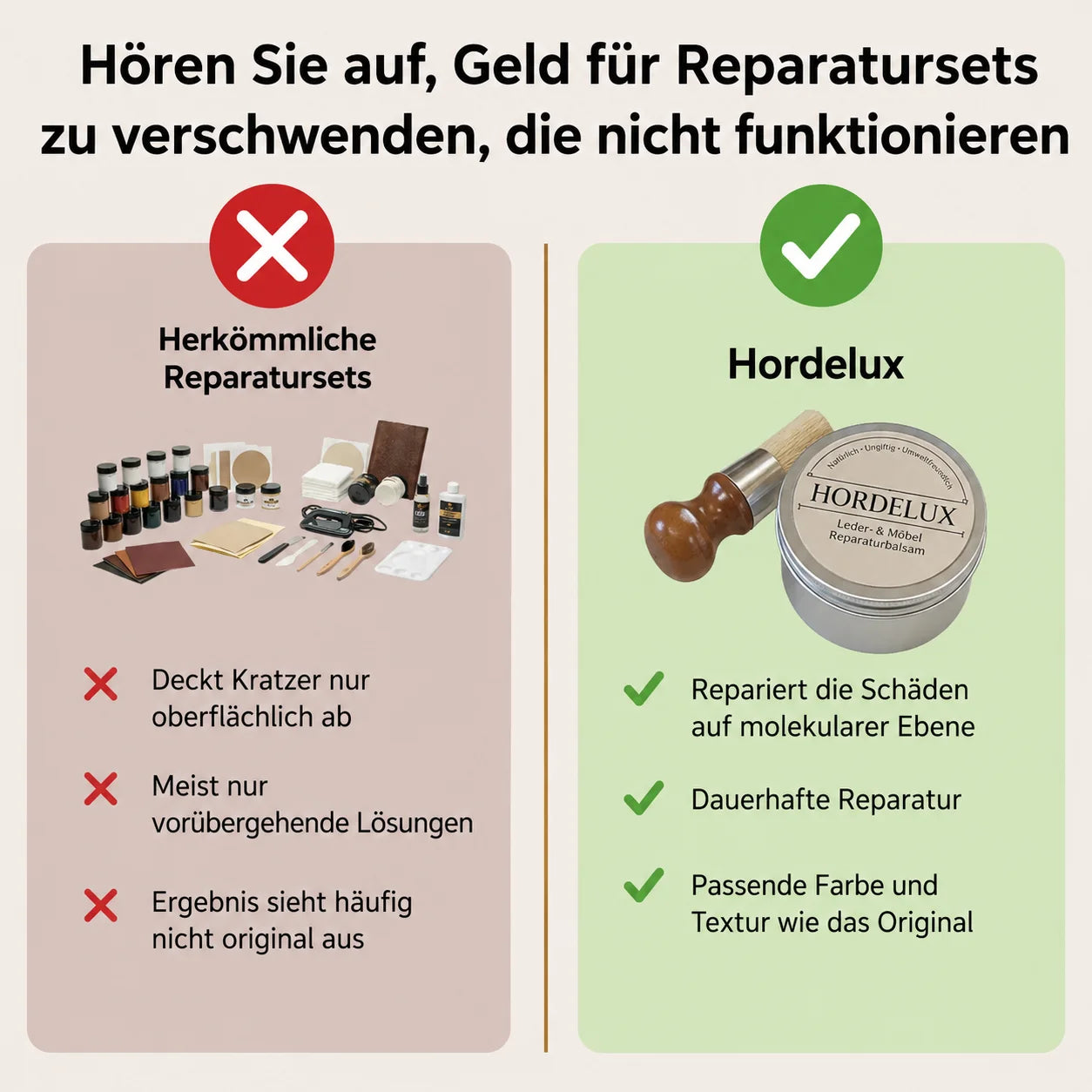 Hordelux - Möbel-Lederrestaurierung