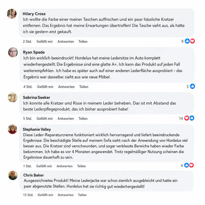 Hordelux - Möbel-Lederrestaurierung
