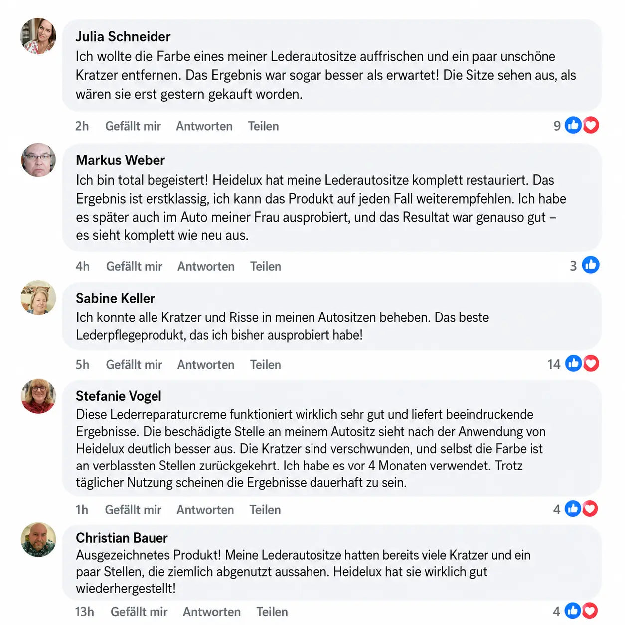 Heidelux – Auto-Lederrestaurierung