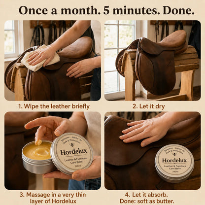 Hordelux - The Old Saddler's Balm for Leather