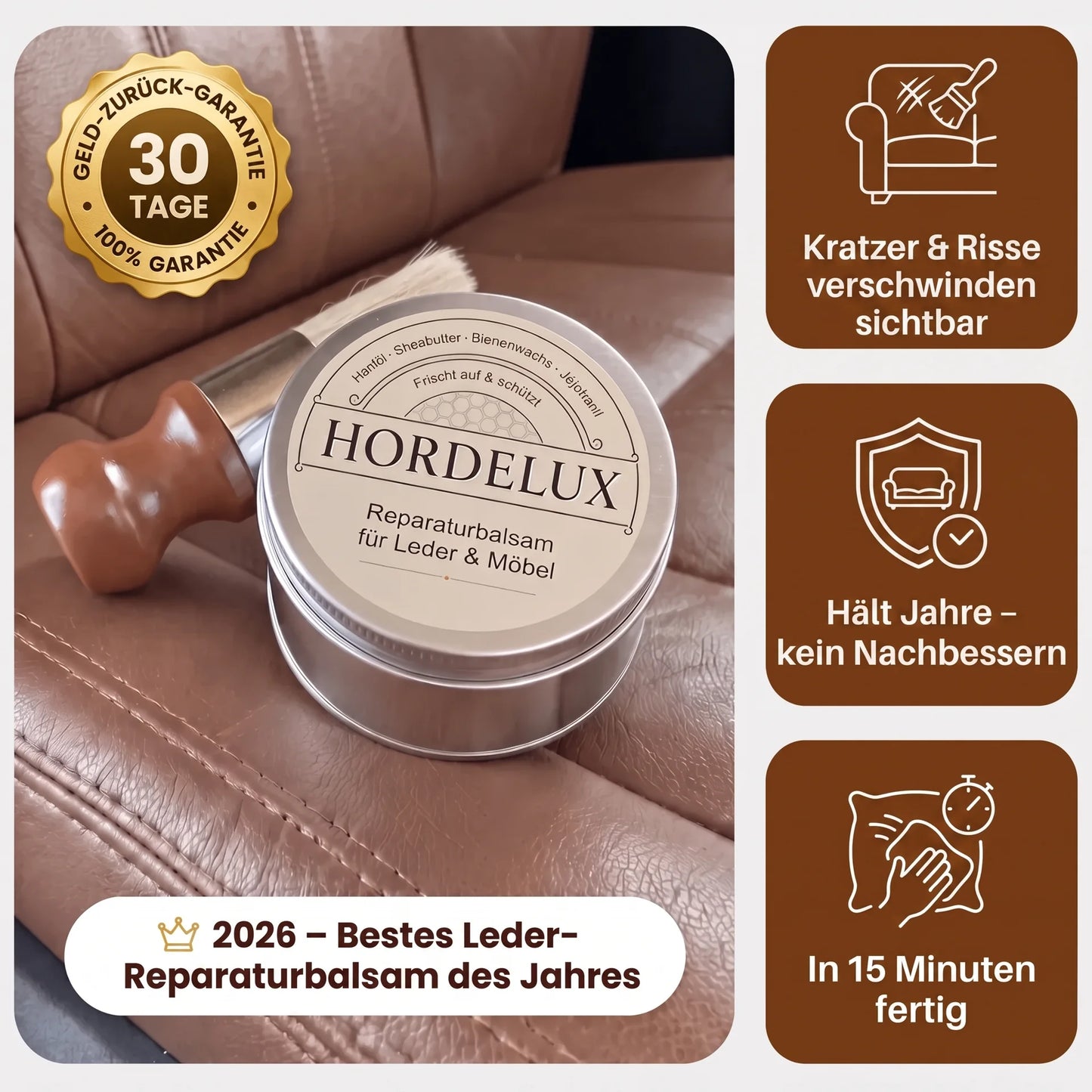 Hordelux - Möbel-Lederrestaurierung