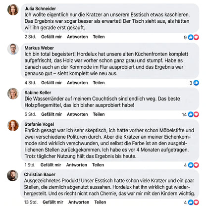 Hordelux - Möbelpflege-Balsam für Holzschränke (Neu)